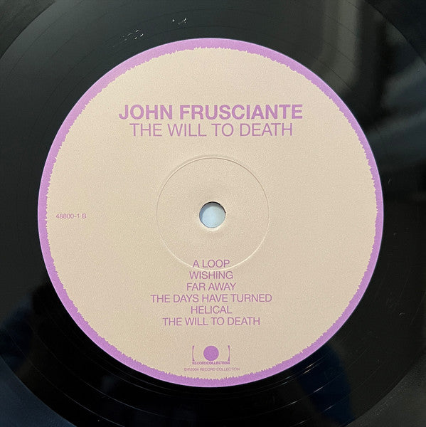 John Frusciante : The Will To Death (LP, Album, RE)