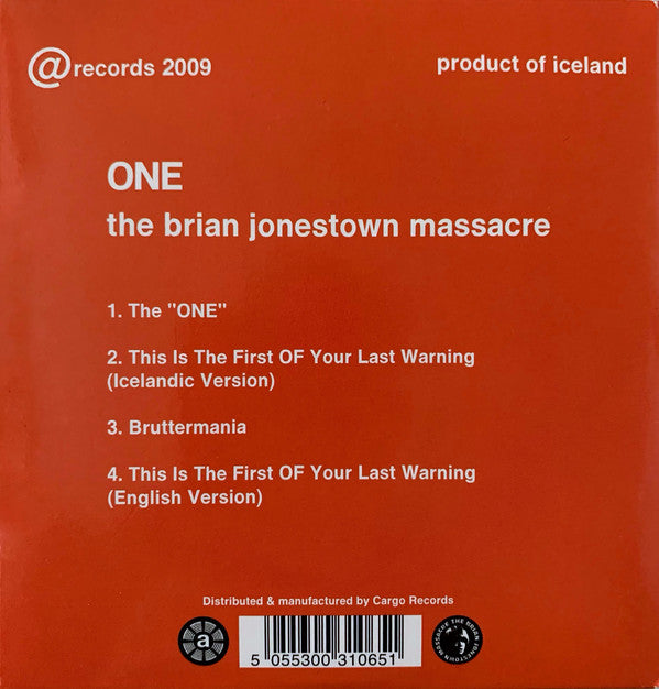 The Brian Jonestown Massacre : One (CD, EP)