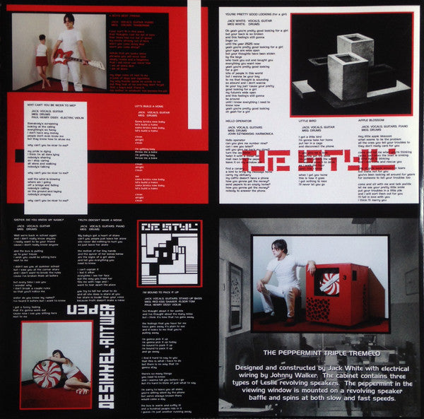 The White Stripes : De Stijl (LP, Album, RE, RM)