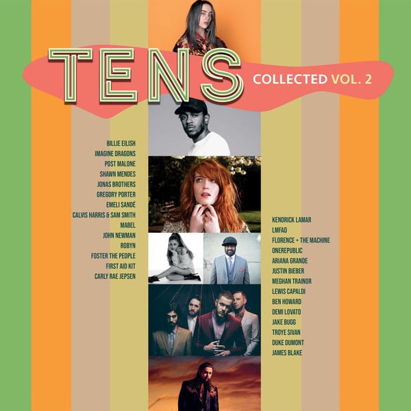 Various : Tens Collected Vol.2 (2xLP, Comp, Ltd, Num, Yel)