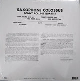 Sonny Rollins : Saxophone Colossus (LP, Album, RE, 180)