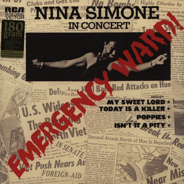 Nina Simone : In Concert - Emergency Ward! (LP, Album, Ltd, RE, 180)