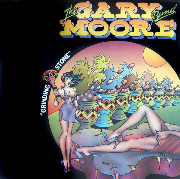 The Gary Moore Band : "Grinding Stone" (LP, Album, Ltd, Num, RE, RM, RP, 180)