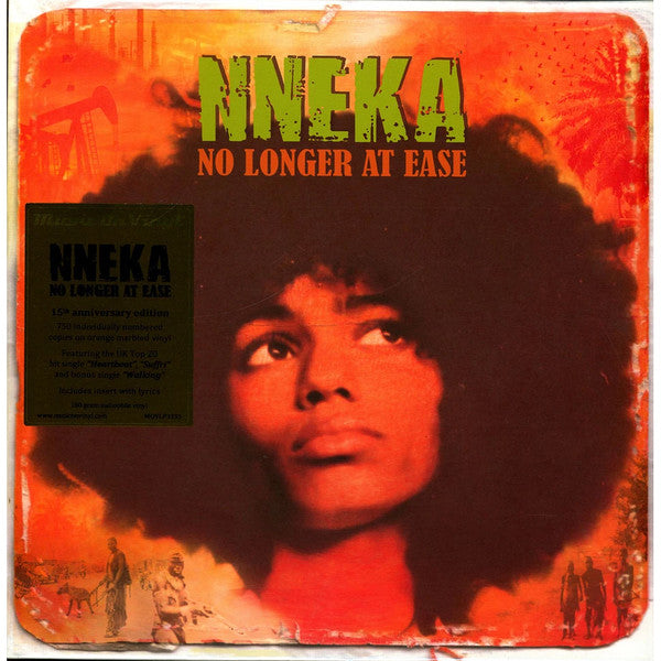 Nneka : No Longer At Ease (2xLP, Album, Ltd, Num, RE, Ora)