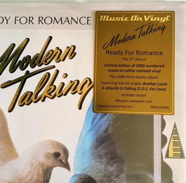 Modern Talking : Ready For Romance - The 3rd Album (LP, Album, Ltd, Num, RE, Whi)