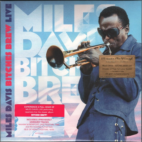 Miles Davis : Bitches Brew Live (LP, 180 + LP, S/Sided, Etch, 180 + Album, Comp)