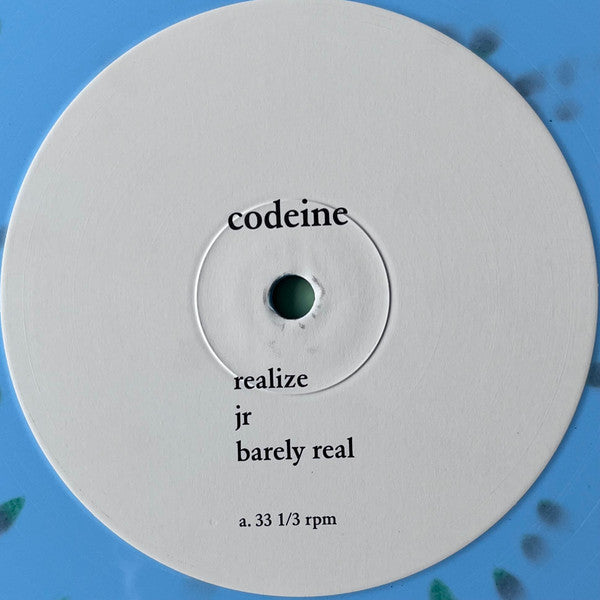 Codeine : Barely Real (12", EP, RE, Blu)