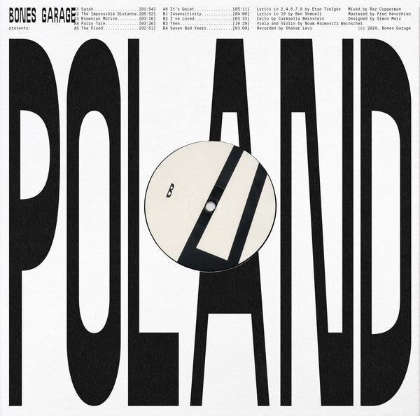 Bones Garage : Poland (LP, Album)