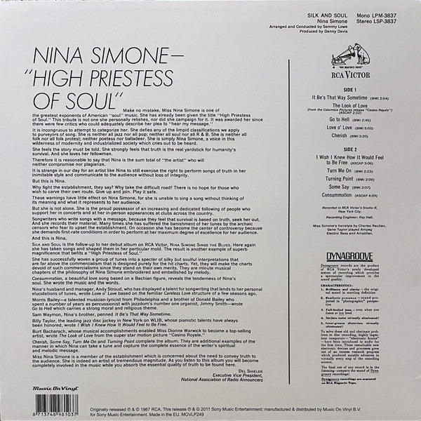 Nina Simone : Silk & Soul (LP, Album, RE)