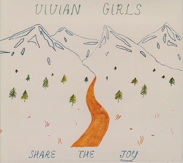 Vivian Girls : Share The Joy (CD, Album, Dig)