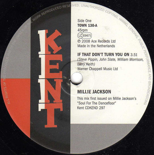 Millie Jackson : If That Don't Turn You On / You Can't Stand The Thought Of Another Man Loving Me (7", Single)