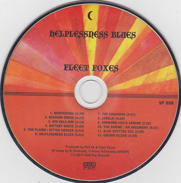 Fleet Foxes : Helplessness Blues (CD, Album)