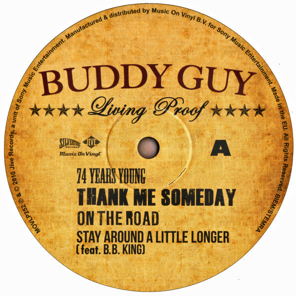 Buddy Guy : Living Proof (LP, 180 + LP, S/Sided, Etch, 180 + Album)