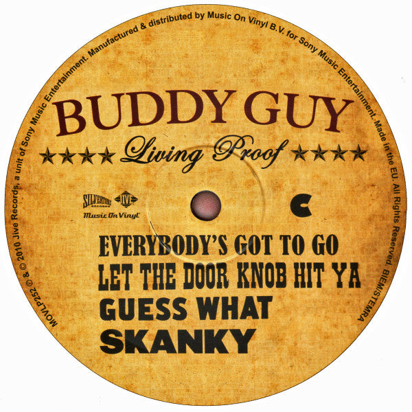 Buddy Guy : Living Proof (LP, 180 + LP, S/Sided, Etch, 180 + Album)