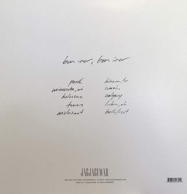 Bon Iver : Bon Iver, Bon Iver (LP, Album, Gat)
