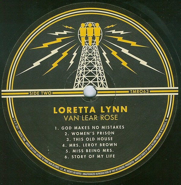 Loretta Lynn : Van Lear Rose (LP, Album)