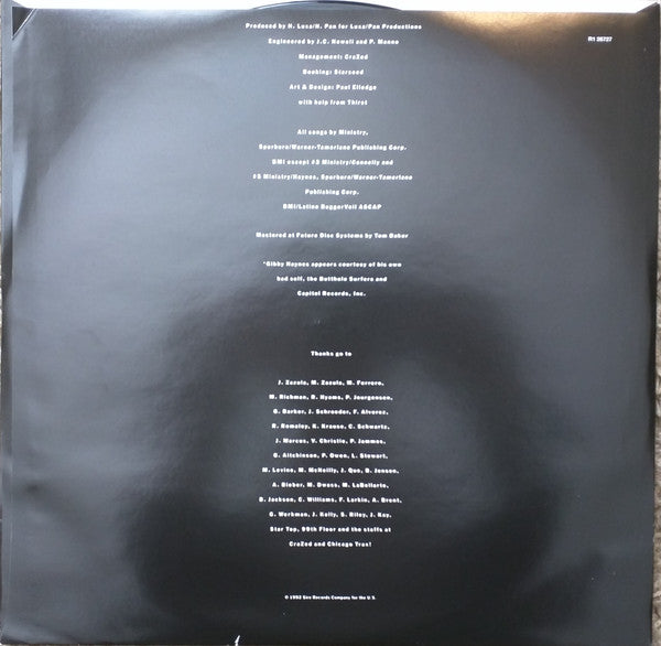 Ministry : ΚΕΦΑΛΗΞΘ (LP, Album, RE, 180)