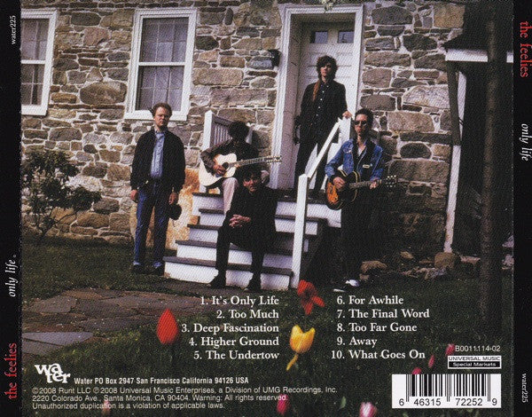 The Feelies : Only Life (CD, Album, RE, RM)