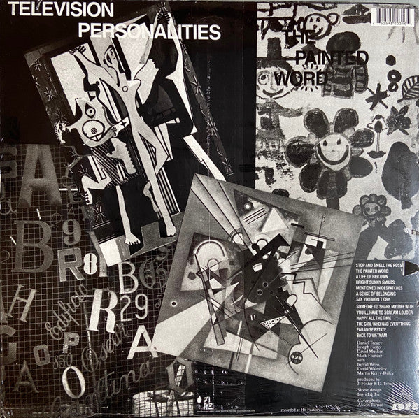 Television Personalities : The Painted Word (LP, Album, RE)