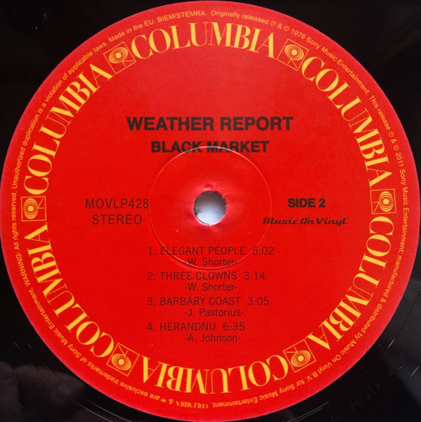 Weather Report : Black Market (LP, Album, RE)