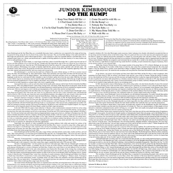 Junior Kimbrough And The Soul Blues Boys : Do The Rump! (LP, Album, RE, 180)