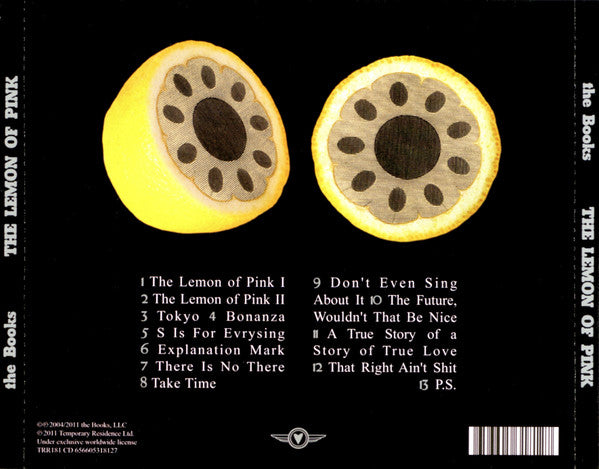 The Books : The Lemon Of Pink (CD, RE, RM)