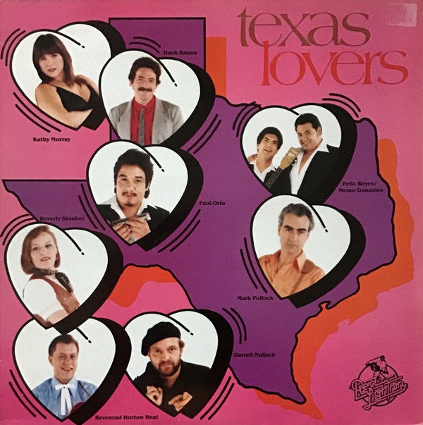 Various : Texas Lovers (LP, Comp)