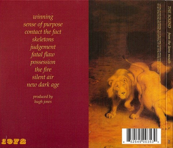 The Sound (2) : From The Lions Mouth (CD, Album, RE)