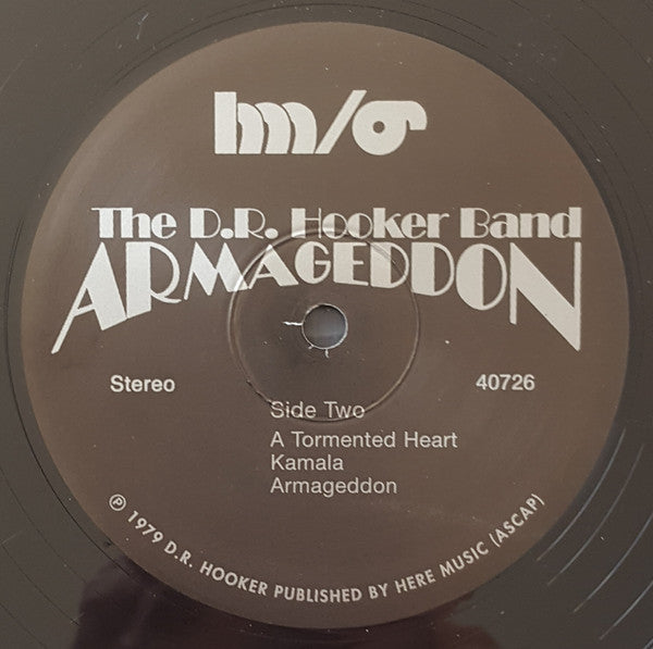 The D.R. Hooker Band : Armageddon (LP, RE, 180)