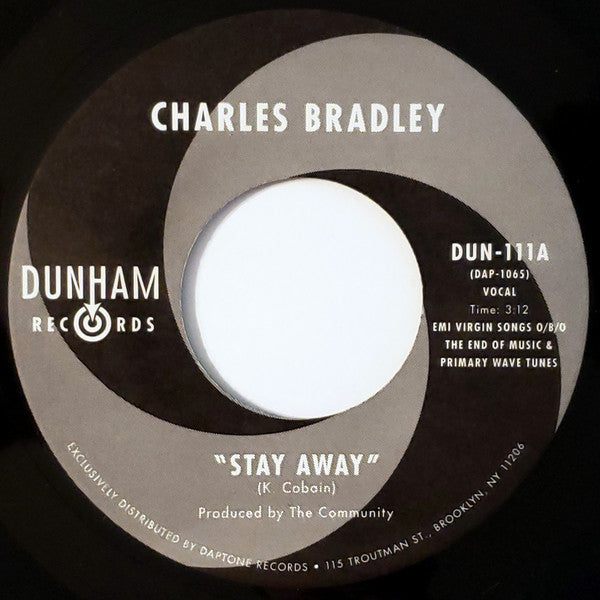 Charles Bradley / Menahan Street Band : Stay Away / Run It Back (7", RSD, Single, Ltd)