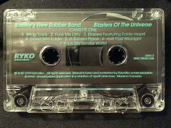 Bootsy's New Rubber Band : Blasters Of The Universe (2xCass, Album)