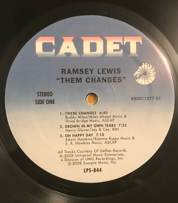 Ramsey Lewis : Them Changes (LP, Album, RE)