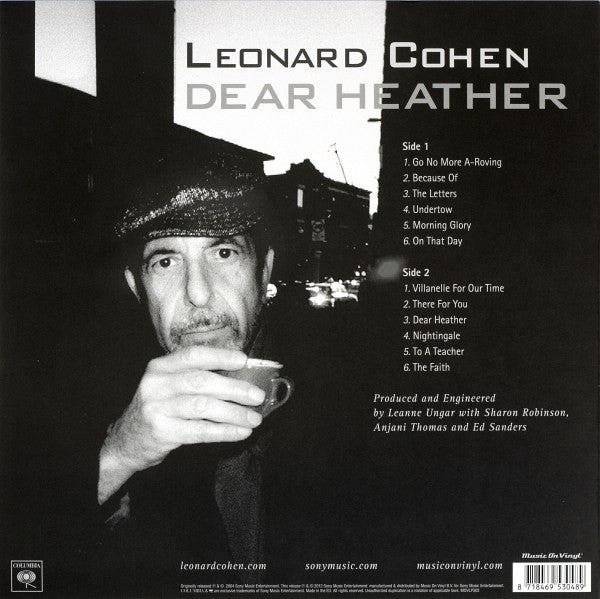 Leonard Cohen : Dear Heather (LP, Album, RE, 180)