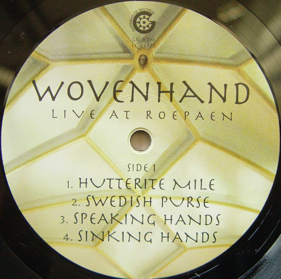 Woven Hand : Live At Roepaen (2xLP, Album + DVD-V, PAL)