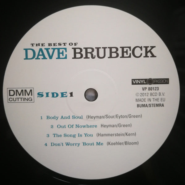 Dave Brubeck : The Best Of (2xLP, Comp)