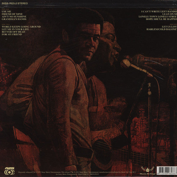 Bill Withers : Bill Withers Live At Carnegie Hall (2xLP, Album, RE, 180)