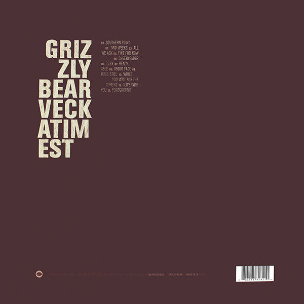 Grizzly Bear : Veckatimest (2xLP, Album, RE, 180)