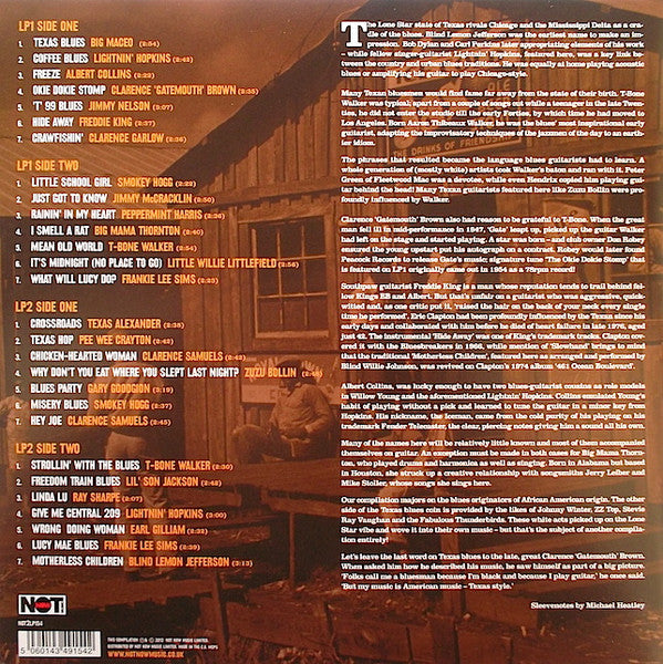 Various : Essential Texas Blues (2xLP, Comp)