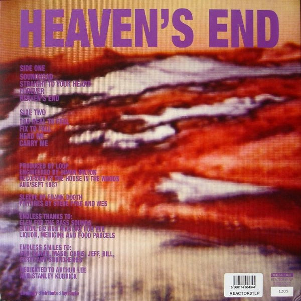 Loop (3) : Heaven's End (LP, Album, Ltd, Num, RE)