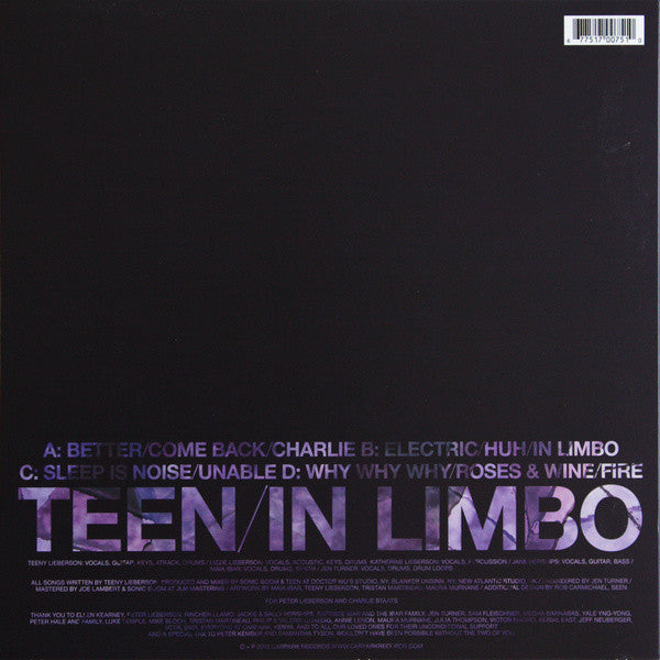 TEEN (3) : In Limbo (2xLP, Album)