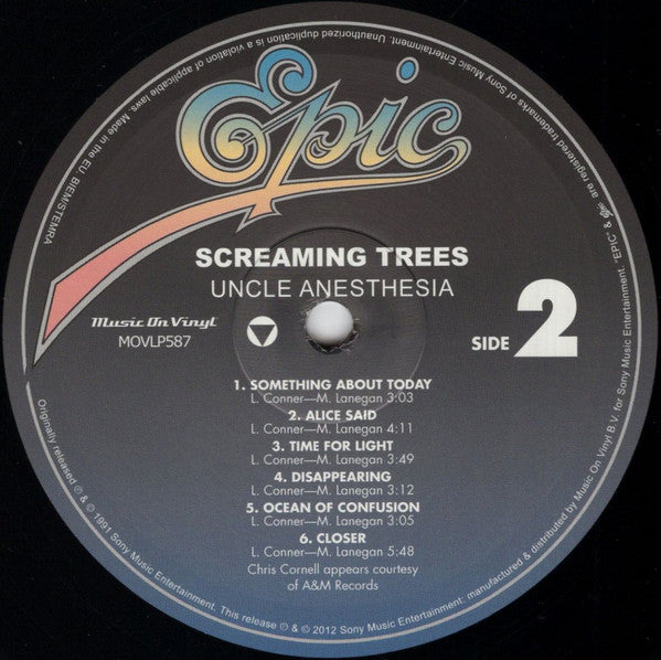 Screaming Trees : Uncle Anesthesia (LP, Album, RE, 180)