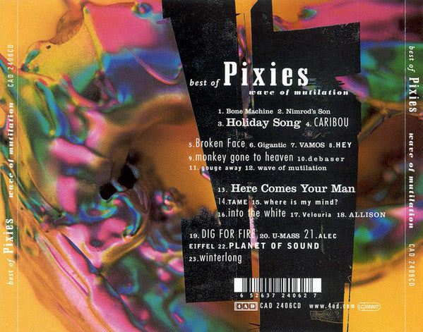 Pixies : Best Of Pixies (Wave Of Mutilation) (CD, Comp, Son)