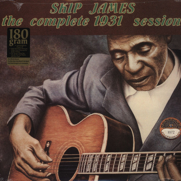 Skip James : The Complete 1931 Session (LP, Comp, Ltd, RE, 180)