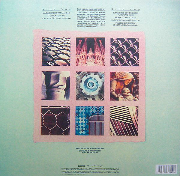 The Alan Parsons Project : Gaudi (LP, Album, RE, 180)