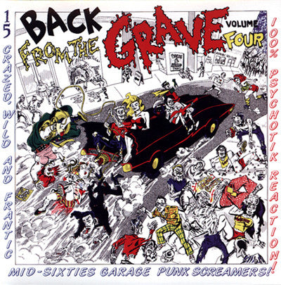 Various : Back From The Grave Volume Four  (LP, Comp, RP, Gat)