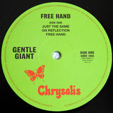 Gentle Giant : Free Hand (LP, Album, RE, RM, 180)