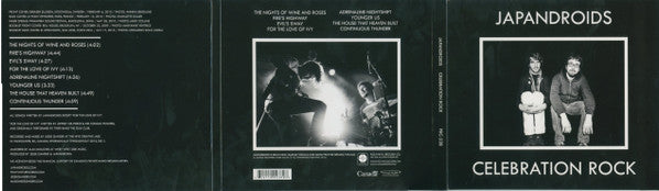 Japandroids : Celebration Rock (CD, Album, Dig)