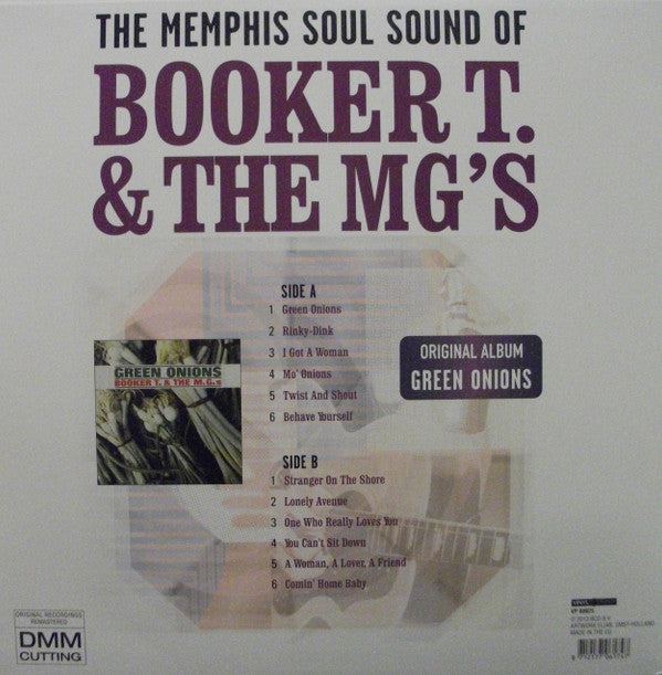 Booker T & The MG's : The Memphis Soul Sound Of Booker T. & The MG's (LP, Album, RE)