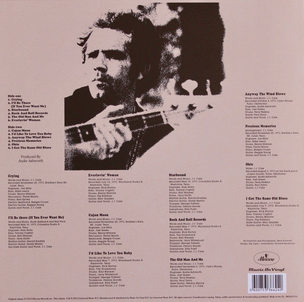 J.J. Cale : Okie (LP, Album, RE, 180)