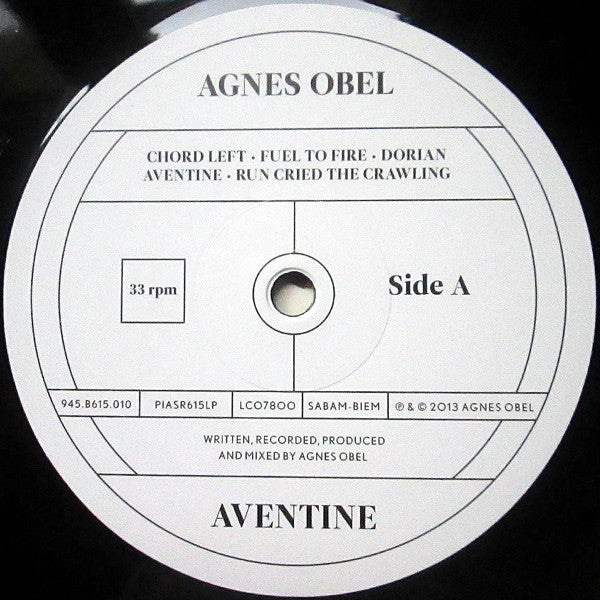 Agnes Obel : Aventine (LP, Album + CD, Album)